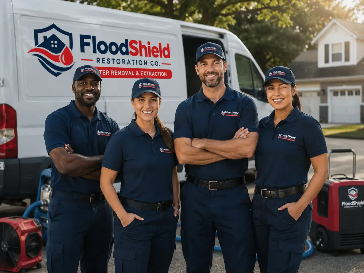 Flood Damage Restoration company in Stevensville, PA